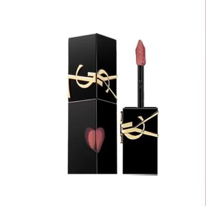 圣罗兰黑管镜面爱心唇釉610