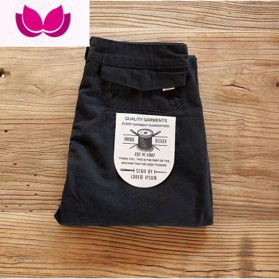 七斓工作裤男耐磨复古耐磨加厚休闲裤做旧直筒长裤工装裤