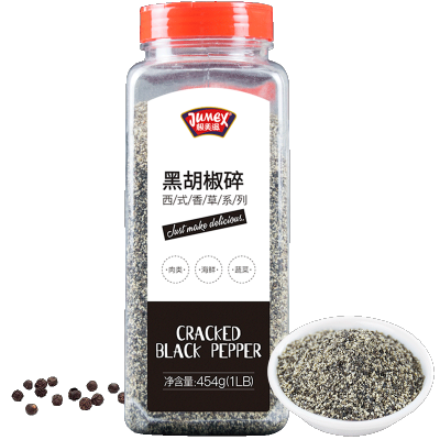 极美滋黑胡椒碎454g牛排牛扒西餐调料黑胡椒碎颗粒