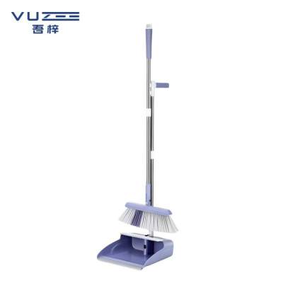 吾梓 扫把 家用带挂齿可旋转扫把头 东方韵紫/个