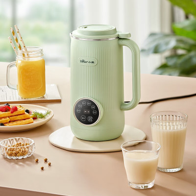 小熊(Bear)豆浆机600ml干湿豆直打免滤无渣一键高温清洗304六叶精钢刀片DJJ-D06U5[ZMD安心