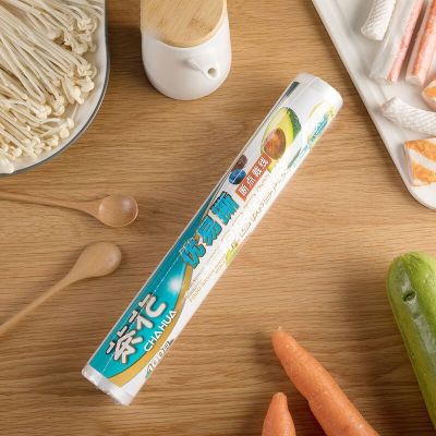 茶花3342+3343+3344一次性食品袋点断式食品收纳袋冰箱微波解冻加厚保鲜袋套装 450只