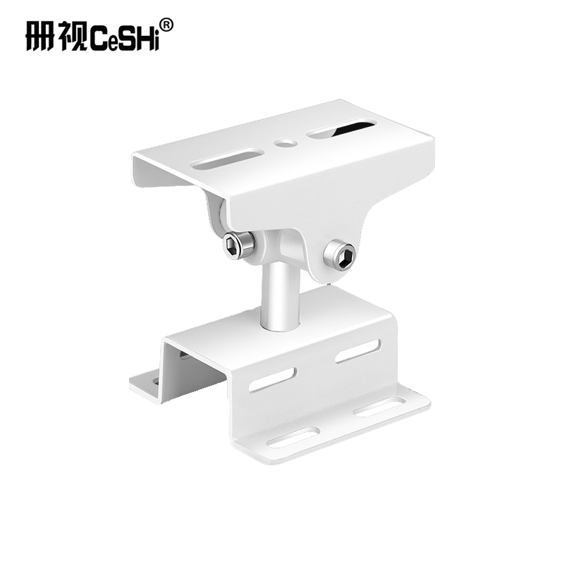册视监控吊装支架 摄像机壁装倒装铝合金鸭嘴头立柱抱箍抱杆抱住装 38mm 个