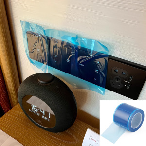 旅行洗漱一次性用品便携酒店隔脏防水开关水龙头马桶隔离膜3759Z