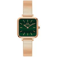 Daniel Wellington中性日韩腕表绿色表盘手表Quadro Studio 22mm