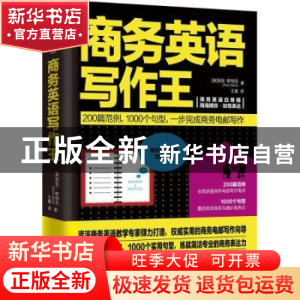 正版 商务英语写作王 (英)尼克·斯特克(Nick Stirk)著 湖南文艺出