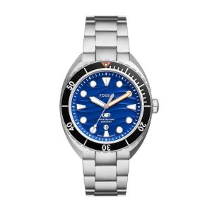 Fossil男士名品腕表银色经典设计时尚潮流品质表款