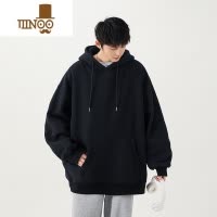 YANXU克莱因蓝连帽卫衣男款2023新款潮牌宽松男生外套上衣服