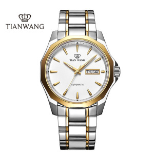 天王表手表男 山河系列 正品防水自动机械表 商务休闲男士手表男表GS51018