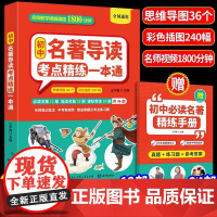 初中名著导读考试重点精练初中生七八九年级2025人教版语文课外阅读名著精炼一本通全国通用中学生必备高频考试重点名著知识点