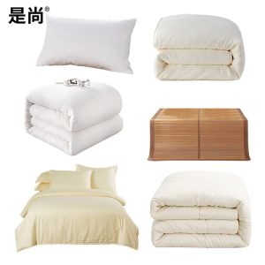 是尚 床上用品米黄色8件 1.2米床/套