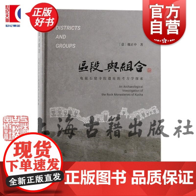 区段与组合龟兹石窟寺院遗址的考古学探索修订本 魏正中著作上海古籍出版社文物考古一手田野资料正版图书籍