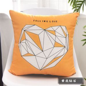 沙发抱枕靠垫方形靠枕套床头靠背卡通午睡趴枕汽车腰靠垫