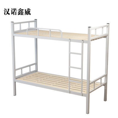 汉诺鑫威铁架床钢木床宿舍床经济型加厚型2000X900含床板[工厂现做 7天内发货]