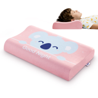 佳奥- 波浪儿童乳胶枕 3-6岁J17B14AR4随机颜色 44*27*6CM