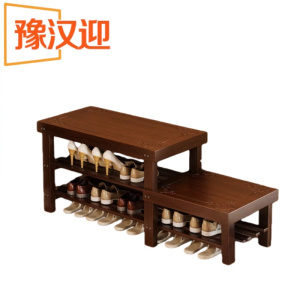 豫汉迎竹制鞋柜