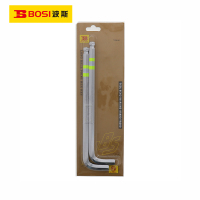 波斯(BOSI) 荧光系列特长球头内六角 12mm/2支装 盒