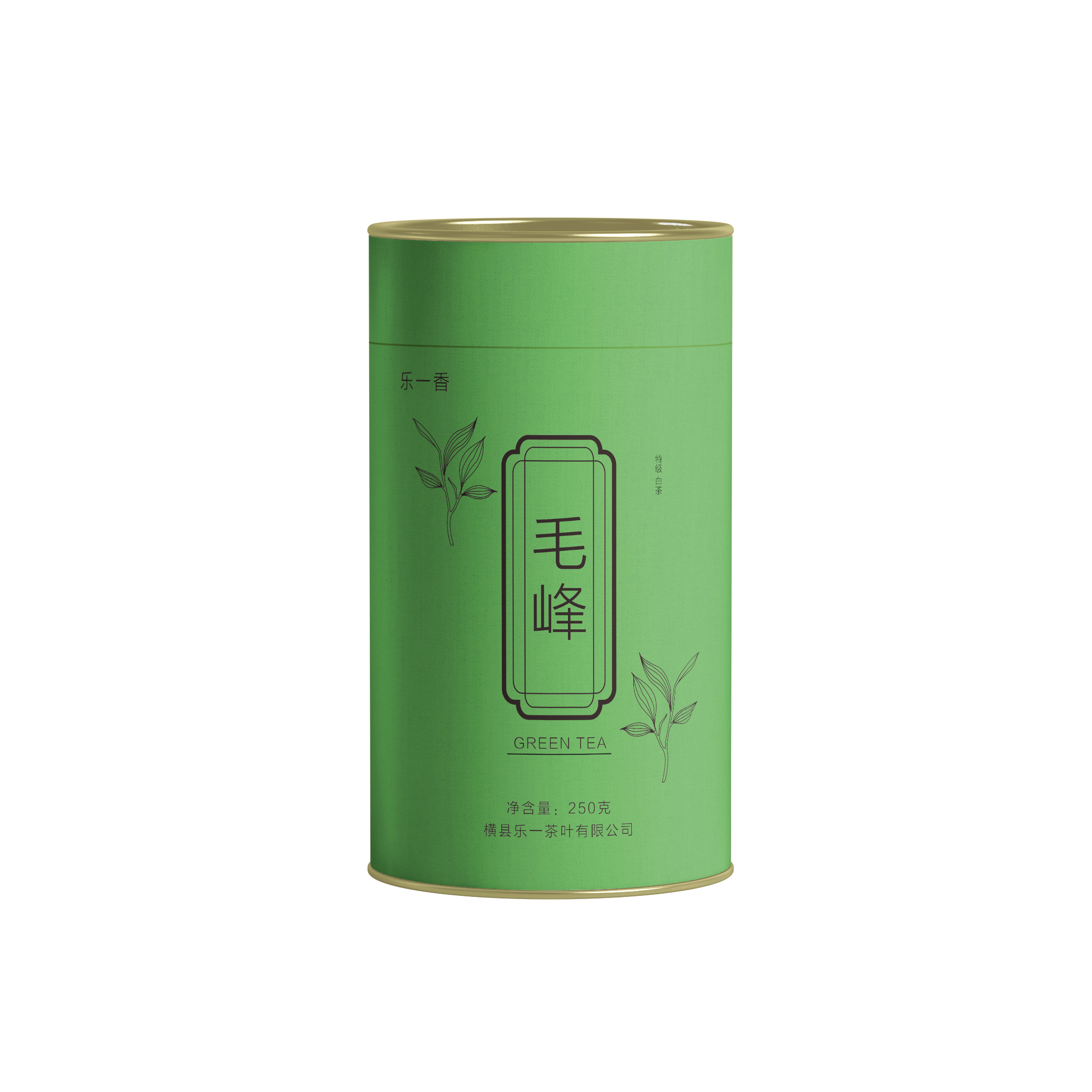 乐一香特级白茶毛峰250g罐装
