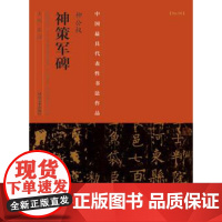 正版 中国代表性书法作品柳公权《神策军碑》 张海 河南美术