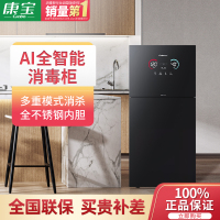 康宝(Canbo)消毒柜家用立式二星级115L大容量紫外线 厨房碗筷餐具AI智能消毒碗柜XDZ115-LF7