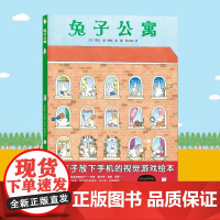 兔子公寓 精装硬壳绘本花园 野花遥视觉大发现系列 视觉大侦探儿童故事书 幼儿园亲子图书3-6岁儿童绘本图书专注力绘本