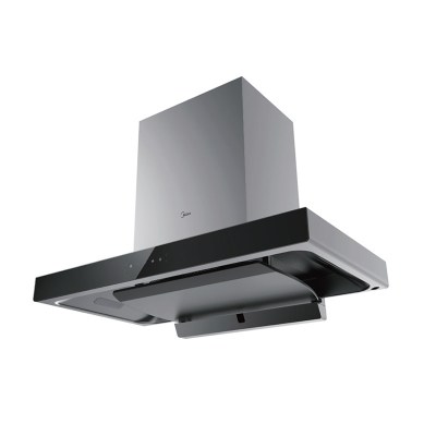 美的(Midea)油烟机智能联动大吸力家用无烟感变频一级能效侧吸顶吸抽油烟机CXW-140-TJ25