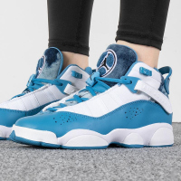 Nike/耐克篮球鞋JORDAN运动休闲舒适耐磨高帮童鞋DM8956-100 Z