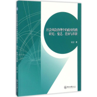 音像社会风险治理中的传播研究张洁 著