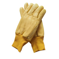 路盈顺 羊皮工作手套(加绒款) 均码 双