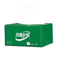 百晟长恒 BSCH-C15 3层130抽每盒 190mm*195mm 三盒/包 抽纸(计价单位:包)绿色