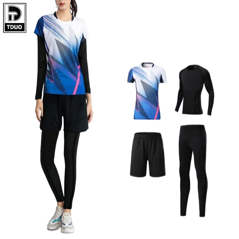 TDUO 羽毛球服 T4 套