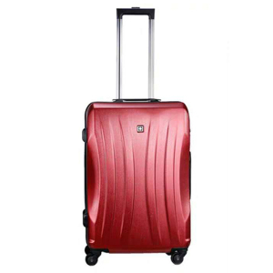 SUISSEWIN瑞士经典多功能时尚PC拉杆箱SN6300C 红色 24寸
