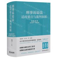 [N]刑事诉讼法适用要点与裁判依据(类案检索指导案例+典型案例)-9787519779405