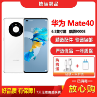 [二手9成新]华为Mate40 5G 釉白色 8G+128G全网通安卓手机6.5英寸屏麒麟9000E双卡拍照5G手机
