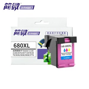 简微 墨盒 680XL 彩 支