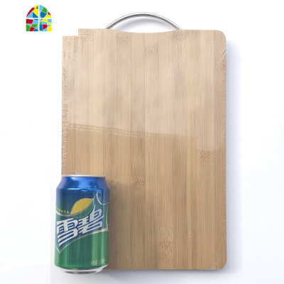 菜板实木家用砧板粘板竹子案板加厚厨房擀面板厨房刀切板 FENGHOU 58厘米*37厘米*1.8厘米