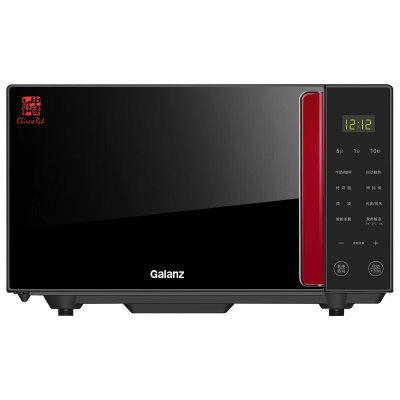 格兰仕Galanz台式微波炉G80F23CSL-Q6光波加热23升不锈钢内胆侧拉式设计
