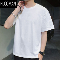 HLCOMAN冰丝t恤2024新款男装上衣短袖男款夏季速干韩版半袖潮流男男生t血