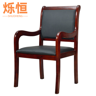 烁恒将军椅木质把