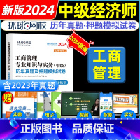 [工商单本]历年真题+模拟+宝典 [正版]环球网路学院中级经济师2024年历年真题试卷题库2024经济基础知识人力资源管