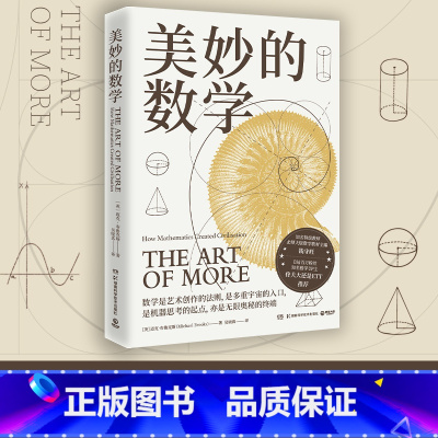 [正版]博集天卷美妙的数学 迈克布鲁克斯 一部诗意感性的数学史 教师钱守旺 数学up主佟大大科普读物数学史美丽的数学热