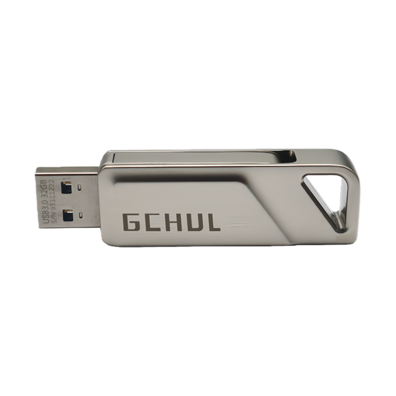 杰储(GCHUL) U100 深海系列 512G USB3.2 超高速固态闪存U盘/优盘 (计价单位:个) 银色