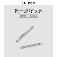 S999足银耳棒耳钉女纯银养耳洞耳棍高级感男简约小巧耳骨耳针耳环送女朋友老婆情人节七夕生日礼物