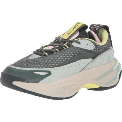 Lacoste轻便透气科技感十足休闲运动鞋女款春夏百搭板鞋