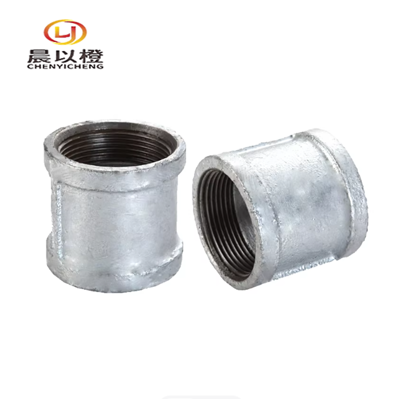 晨以橙 镀锌内丝直通水管接头 DN25=1寸 个