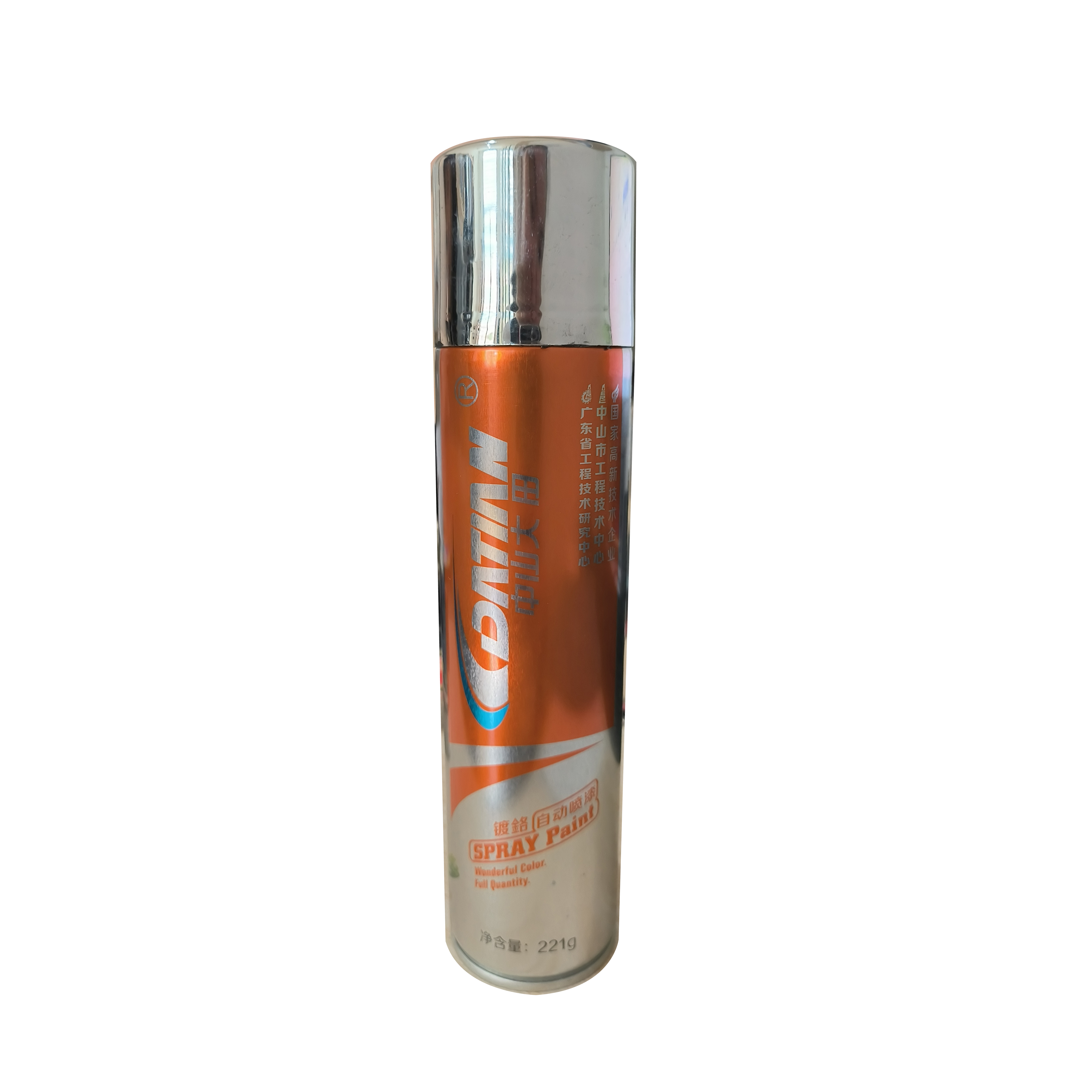 中山大田镀铬喷漆 221g/瓶