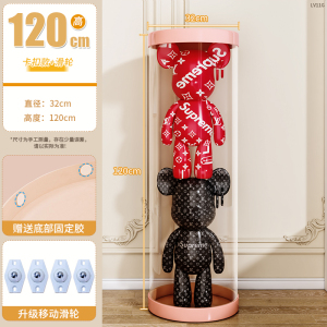 [补贴10%]娃娃收纳筒毛绒玩具收纳神器装放娃娃的透明桶儿童玩偶公仔收纳桶
