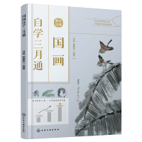 正版新书]国画自学三月通:笔墨色彩、创作技巧、名作赏析(12堂