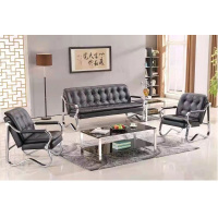 首指(SZ)钢架脚西皮沙发/SZ9905#-2