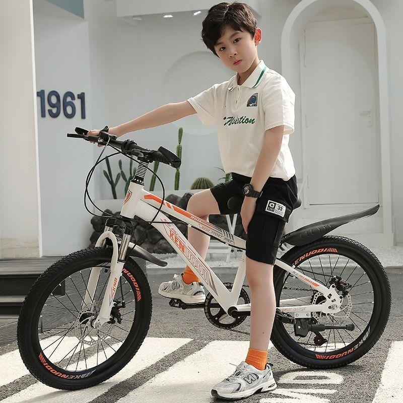儿童自行车中小学生山地车男女孩单车6-8-10-12-15岁变速减震赛车